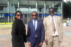 Fatoumata Cherif Dia, Ibrahima Thiam et Ibrahima Wade