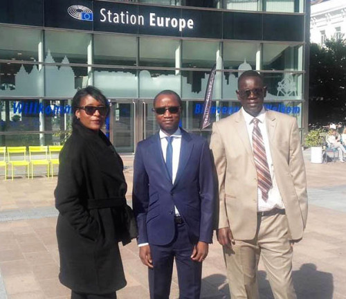 Fatoumata Cherif Dia, Ibrahima Thiam et Ibrahima Wade