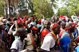 Photo d'archive : Cérémonie du bois sacré en Casamance