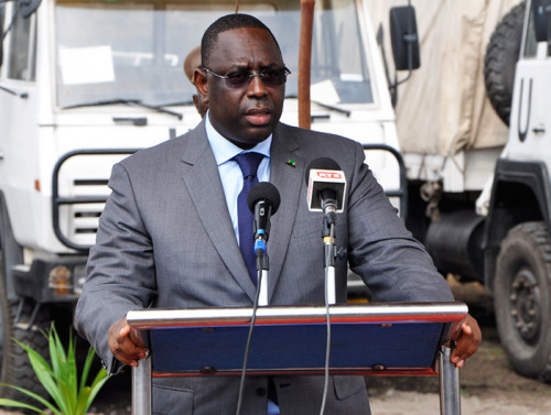 Macky Sall, président du Sénégal