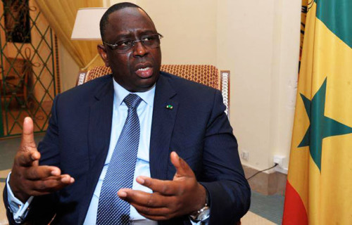 Le président Macky Sall