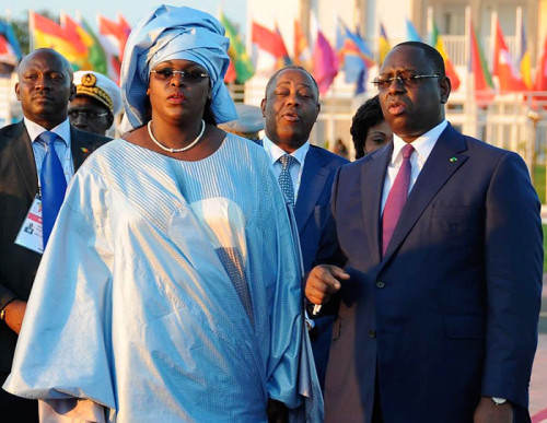 Marième Faye et Macky Sall