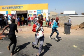 Pillage d'un magasin nigérian en Afrique du Sud